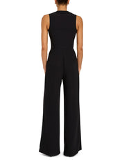 Amanda Uprichard Nathan Jumpsuit in Black