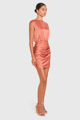 Amanda Uprichard Nora Dress in Clay