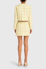 Amanda Uprichard Perth Skirt in Yellow