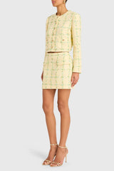 Amanda Uprichard Perth Skirt in Yellow