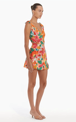 Amanda Uprichard Prescott Romper in Botanico