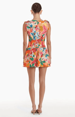 Amanda Uprichard Prescott Romper in Botanico