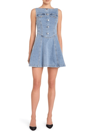 Amanda  Uprichard Scorpio Dress in Destiny Wash