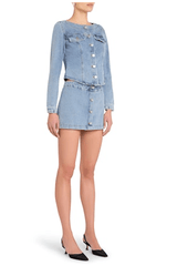 Amanda Uprichard Scorpio LS Top in Destiny Wash