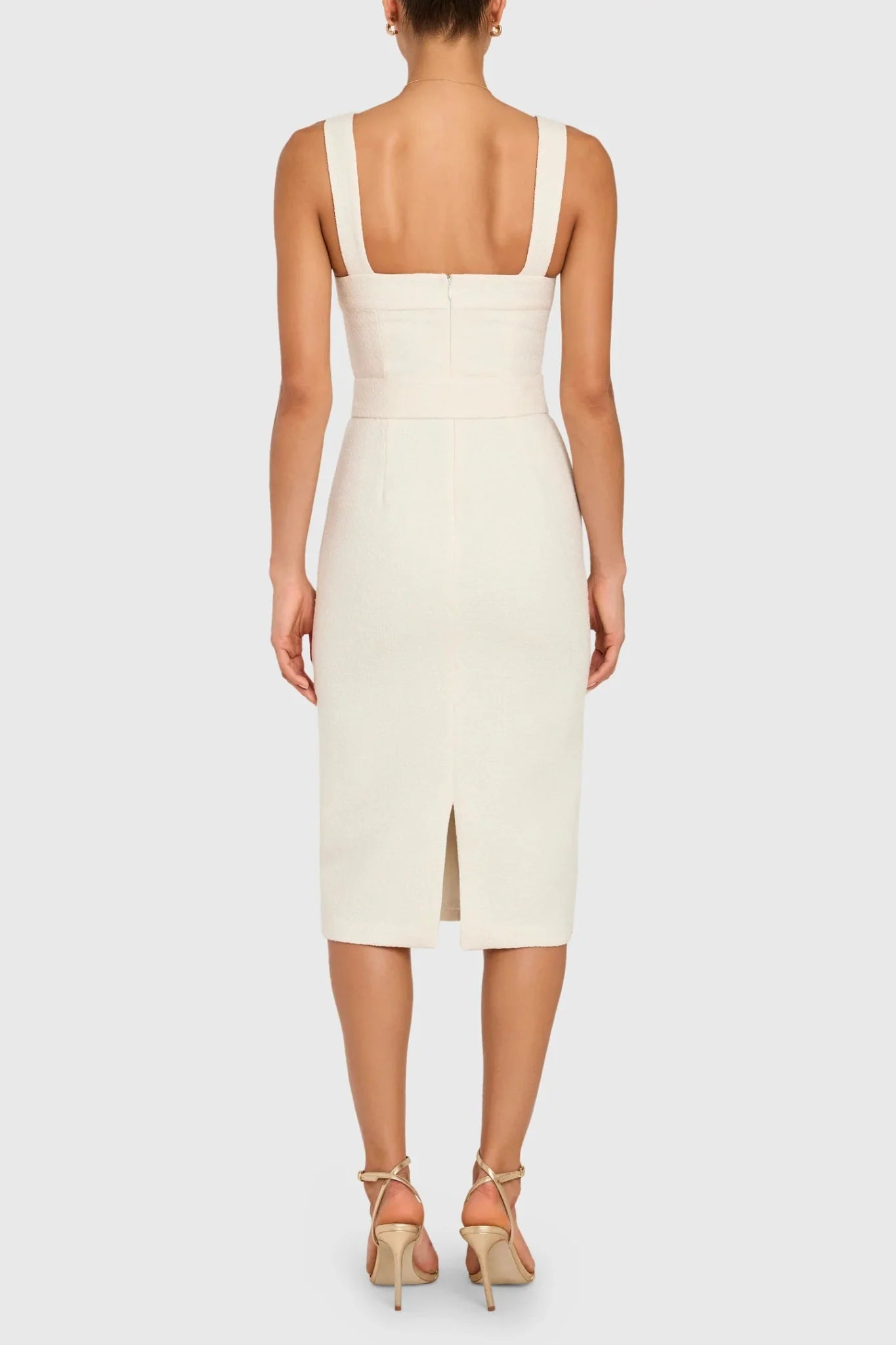 Amanda Uprichard Uptown Dress in Ecru