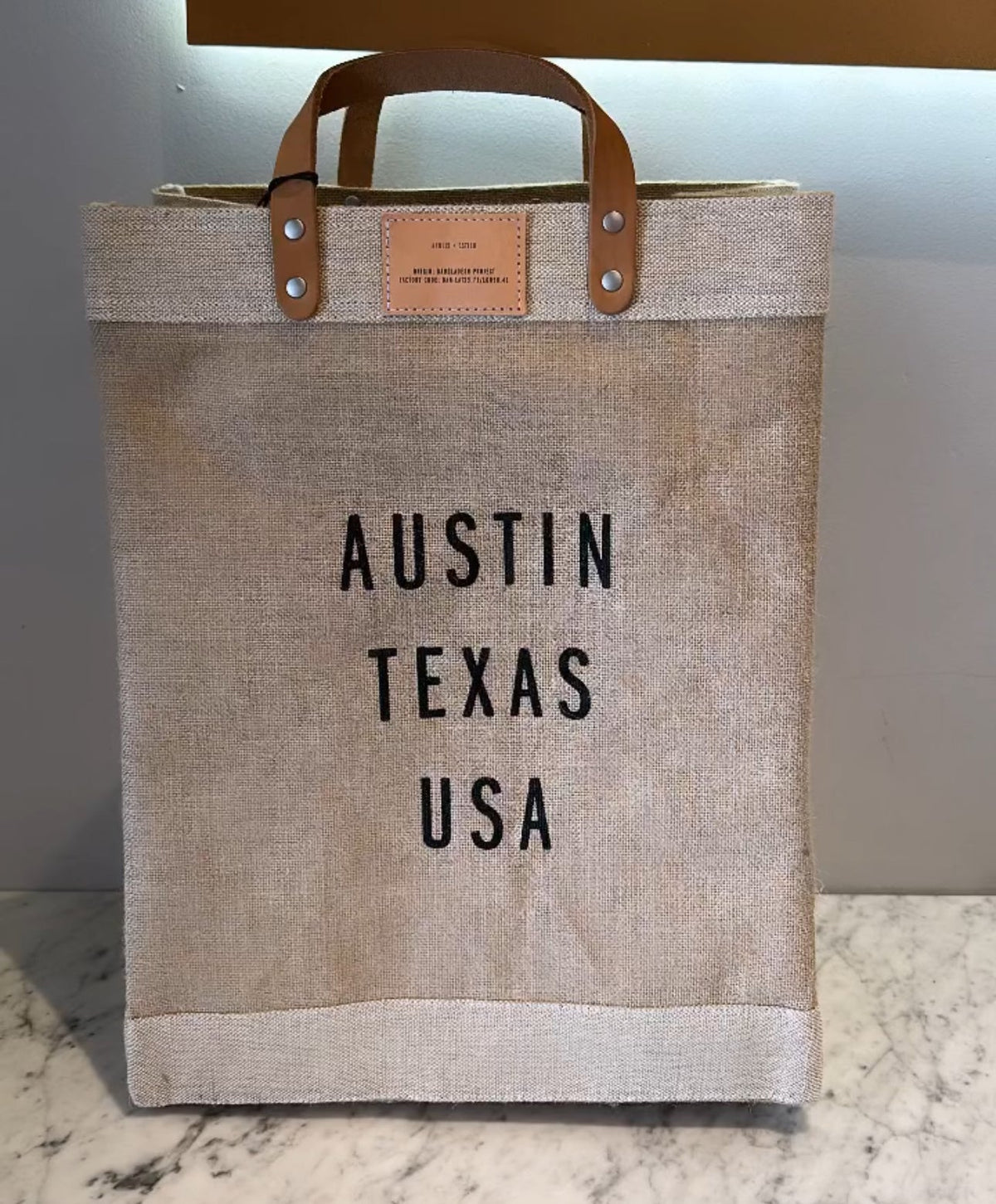 Apolis Market Bag in Natural