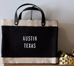 Apolis Petite Austin Market Bag in Black