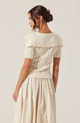 ASTR Analissa Cardigan in Cream