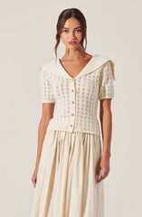 ASTR Analissa Cardigan in Cream