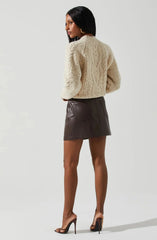 ASTR Natalie Sweater in Cream