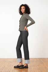 Avenue Montaigne Bonnie in Black Denim