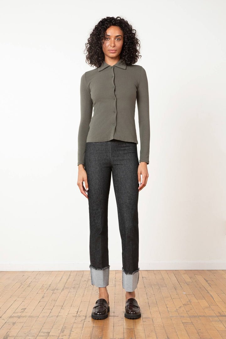 Avenue Montaigne Bonnie in Black Denim