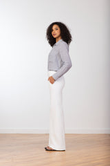 Avenue Montaigne Carla Denim in White