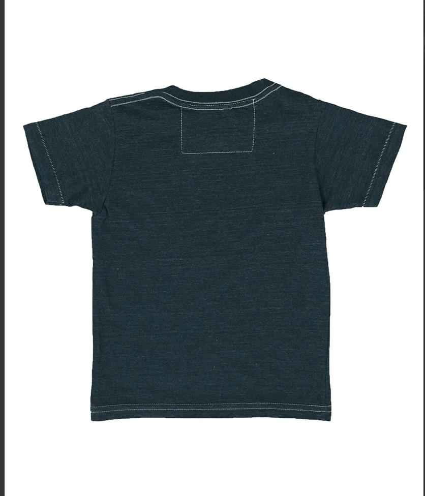 Aviator Nation Bolt Kid Tee in Charcoal