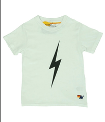 Aviator Nation Kids Bolt Tee in White