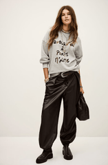 ba&sh Brice Sweatshirt in Grischine
