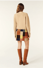 ba&sh Carila Cardigan in Camel