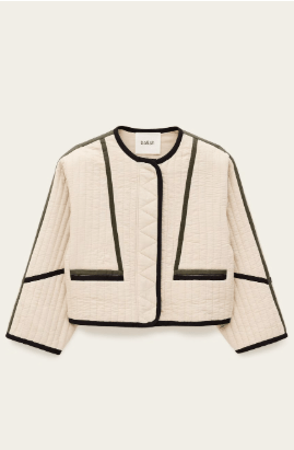 ba&sh Chim Jacket in Ecru