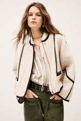 ba&sh Chim Jacket in Ecru