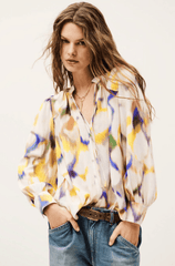 ba&sh Foka Blouse in Multicolor
