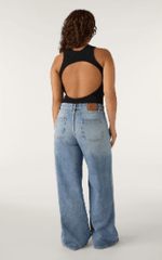 BA&SH Forever Bodysuit in Noir