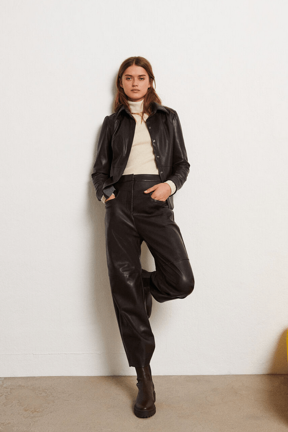 BA&SH Frances Pants in Chocolate