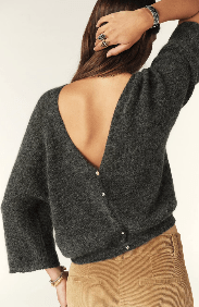 ba&sh Isaac Sweater in Grischine