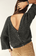 ba&sh Isaac Sweater in Grischine
