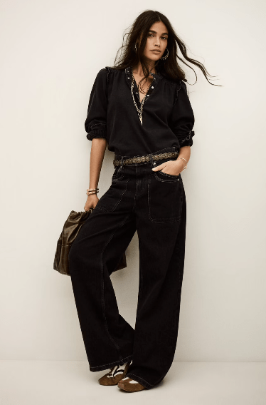 ba&sh Mio Top in Blackstone