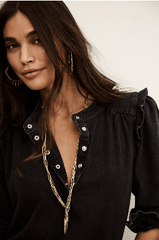 ba&sh Mio Top in Blackstone