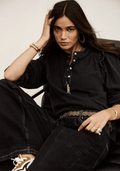 ba&sh Mio Top in Blackstone