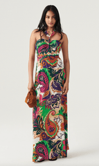 BA&SH Nour Dress in Vert