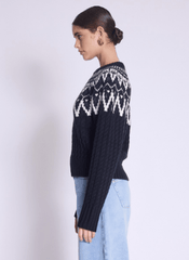 Berenice Alban Sweater In Black Forest