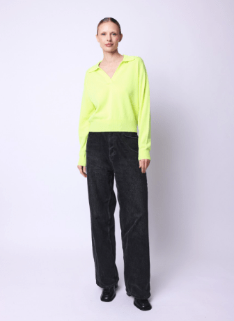 Berenice AmyPolo Sweater in Citrus Punch
