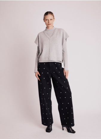 Berenice Antaloe Sweater Set in Grey
