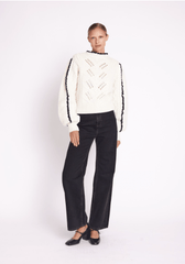 Berenice Athena Jumper in Off White