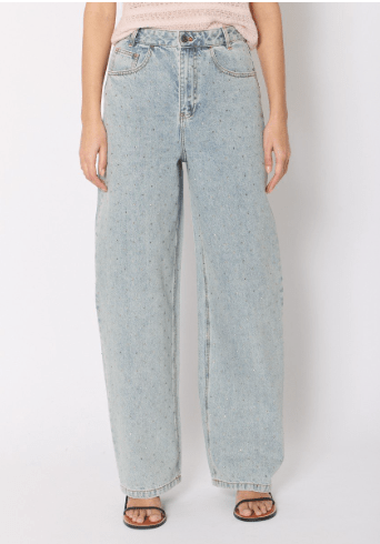 Berenice Atlantastra Jeans in Light Blue Denim
