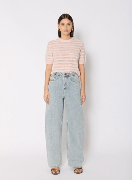 Berenice Atlantastra Jeans in Light Blue Denim
