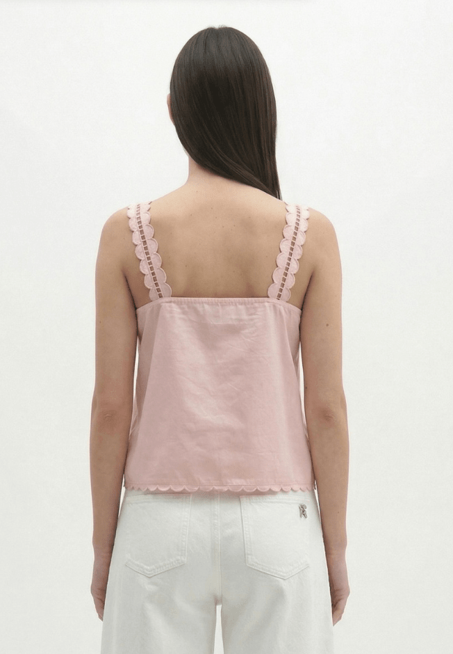 Berenice Clotilde Tank in Light Pink