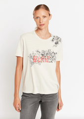 Berenice Enswerbreathe White Artwork T-Shirt