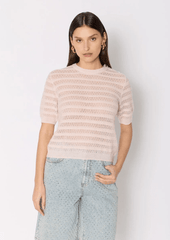 Berenice Madaline Knitted Sweater in Pale Pink