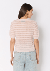 Berenice Madaline Knitted Sweater in Pale Pink