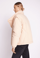 Berenice Magica Pink Padded Coat
