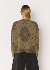 Berenice My Bandana Sweater in Khaki