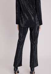 Berenice Pantalon Strass Pant in Black