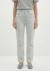 Berenice Phoenix Straight Leg Jean in Light Blue Denim