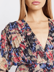 Berenice Rayan Dress in Gold Print