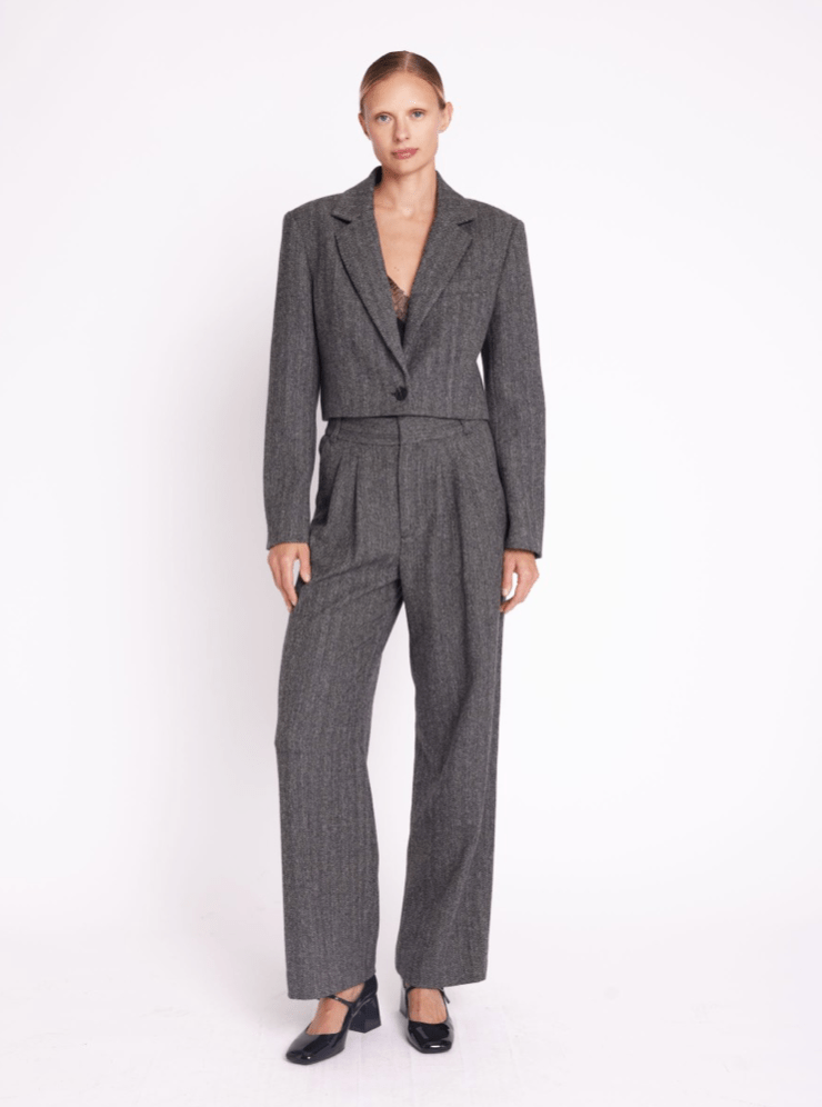 Berenice Vanilla Short Suit Jacket