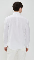 Billy Reid MSL 1-Pocket Shirt in White