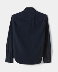 Billy Reid Shoals Double Dye Denim Shirt